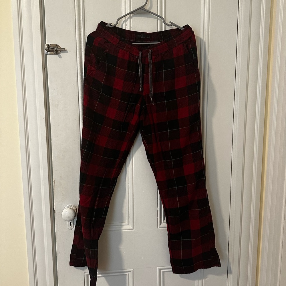 Plaid pajamas pants